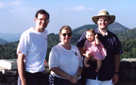 Friends at Devils Courthouse, Blue Ridge Pkwy, NC